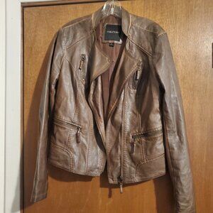 Maurices Brown Leather Jacket